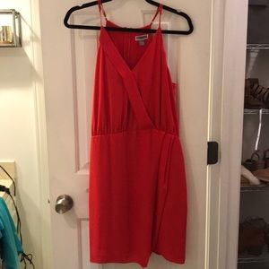Coral dress from Nordstrom